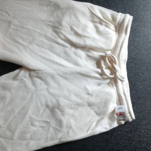 Cream soft sweatpants